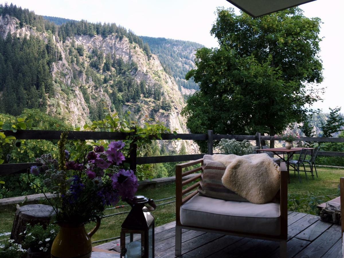 Swissalpschalet Chalet Timber Inn 4-5 Blatten bei Naters Exteriör bild